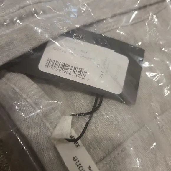 rag & bone marlon scoop neck dress heather grey XS - Picture 5 of 5